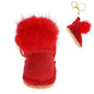 Fur Boots Keychain