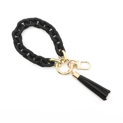COLORFUL BRACELET BRIGHT COLOR KEYCHAIN