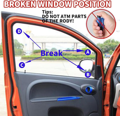 Window Breaker & Seatbelt Cutter