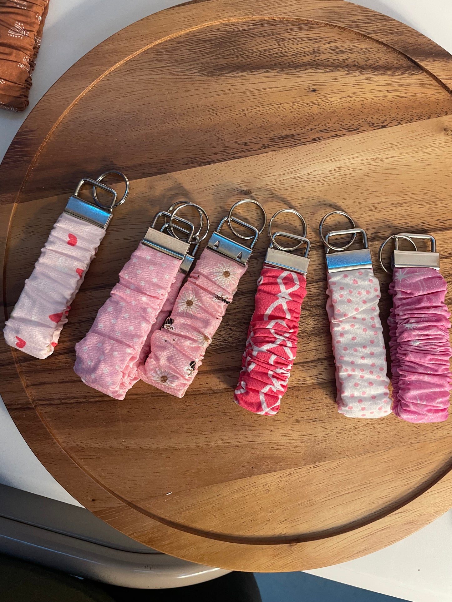 Mystery Scrunchie Keychain Wristlet Pack