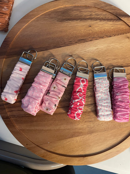 Mystery Scrunchie Keychain Wristlet Pack