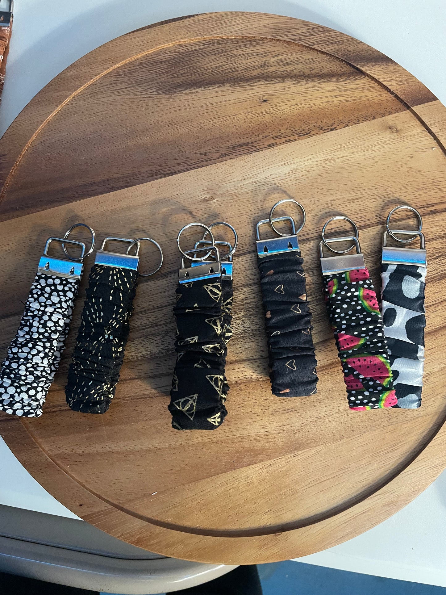 Mystery Scrunchie Keychain Wristlet Pack
