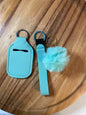 Wristlet with Lip Holder/Sanitizer Holder