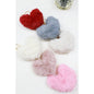 Premium Quality Soft Heart Shape Plush Keychain