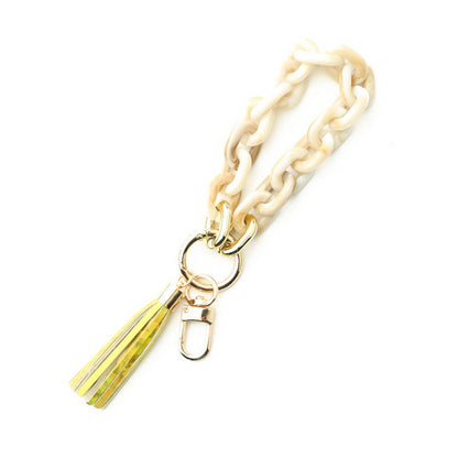 COLORFUL BRACELET BRIGHT COLOR KEYCHAIN